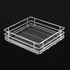 Elegance Series  - SS Plain Kitchen Basket with Channel  -  Standard  Range