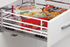 Elegance Series  - SS Plain Kitchen Basket with Channel  -  Standard  Range