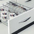Essential Series - SS  Cup n Saucer Kitchen Basket with Channel - Premium Range