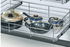 Essential Series - SS  Grain Trolley for Kitchen with Channel - Premium Range