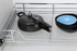 Elegance Series - SS  Pullout Kitchen Basket with Channel - Standard Range