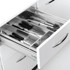 Elegance Series - SS  Cutlery Kitchen Basket with Channel - Ultra Premium Range