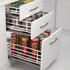 Elegance Series - SS  Partition Kitchen Basket with Channel - Standard Range