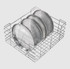 Essential Series - SS  Thali Plate Kitchen Basket with Channel -  Economy Range