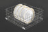 Essential Series - SS  Thali Plate Kitchen Basket with Channel - Standard Range
