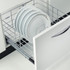 Essential Series - SS  Thali Plate Kitchen Basket with Channel - Premium Range