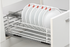 Elegance Series - SS  Thali Plate Kitchen Basket with Channel - Standard Range