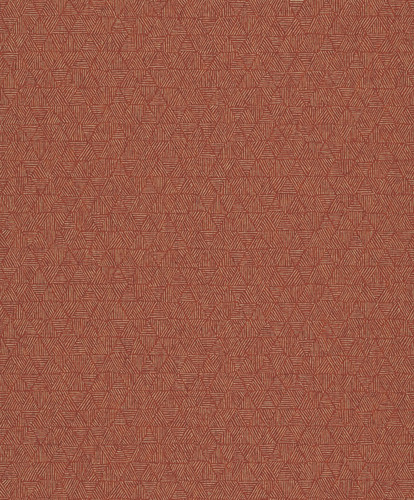 European Wall Paper - Geometric Pattern - Red - HSMARCE 3308