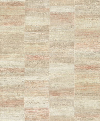 European Wall Paper - Stripes Pattern - Off White, Brown - HSMARCE 4008