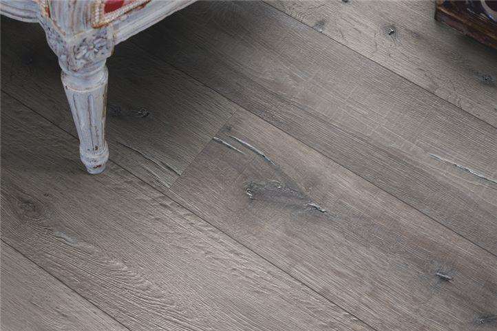 Pergo - Laminated Wooden Flooring -  Long Plank - Reclaimed Grey Oak