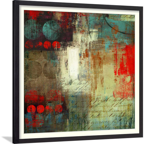 Abstract Square Wall Art Paint - Advice II - HSAV-13429