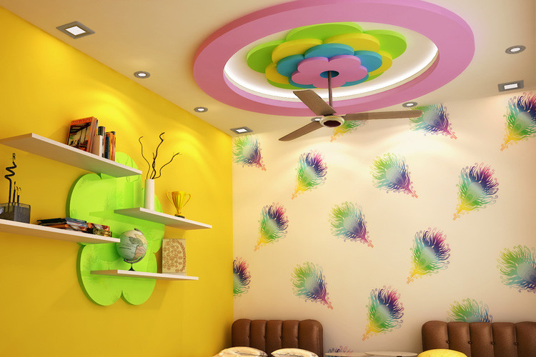 Zeta Kids Floral Ceiling