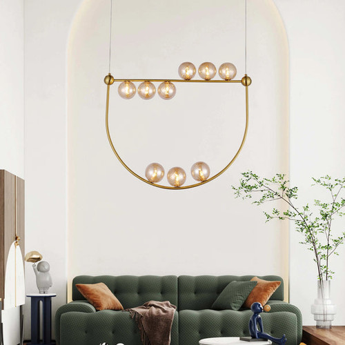 Online India Home Interior Luxury Decorative Fancy Light - Signature Chandelier Light -HONEY BUNCH- A