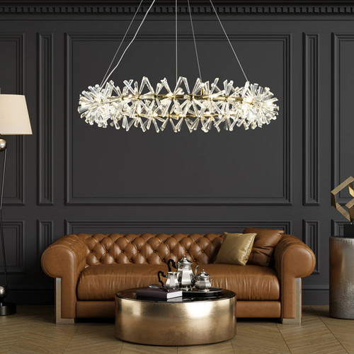 Online India Home Interior Luxury Decorative Fancy Light - Signature Chandelier Light -LA LA SPARKLE -A