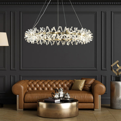 Online India Home Interior Luxury Decorative Fancy Light - Signature Chandelier Light -LA LA SPARKLE -B