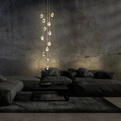 Online India Home Interior Luxury Decorative Fancy Light - Signature Chandelier Light -LIMPID JEWELS -B