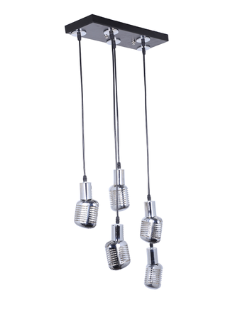 Online India Home Interior Luxury Decorative Fancy Light - Emerald Pendant Light - Set of 5 Jazz Microphone Pendant Light