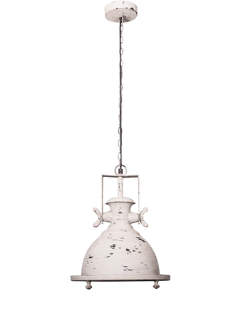 Online India Home Interior Luxury Decorative Fancy Light - Emerald Pendant Light - Marine Distressed White Industrial Pendant Light