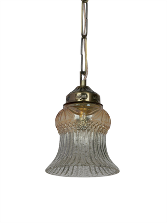 Online India Home Interior Luxury Decorative Fancy Light - Emerald Pendant n Hanging Light - Lustrous Antique Brass Mini Hanging Light