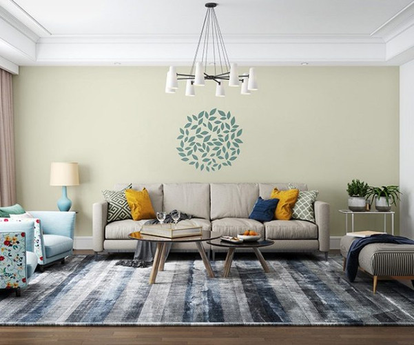 Asian Paints Bush Stencil Wall Paint Tropical sea