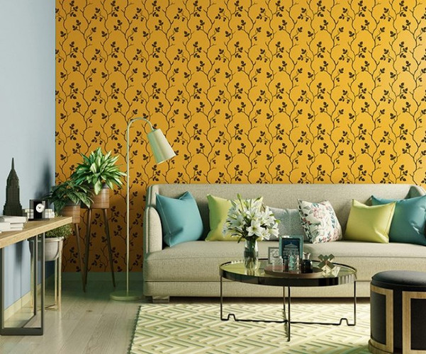 Asian Paints Grapevine Stencil Wall Paint Shadow Dance