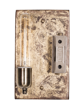Online India Home Interior Luxury Decorative Fancy Light - Emerald Wall Light - Retro Kit Kat Fuse Industrial Wall Sconce