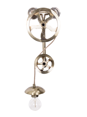 Online India Home Interior Luxury Decorative Fancy Light - Emerald Wall Light - Barn Pulley Flat Wall Light