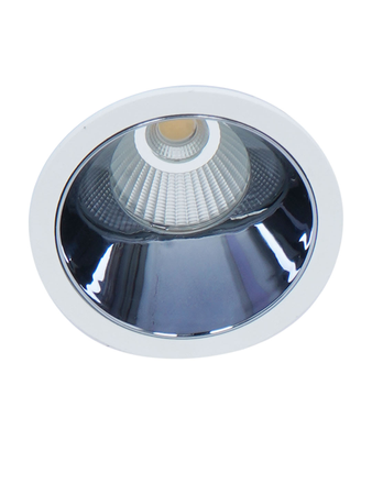 Online India Home Interior Luxury Decorative Fancy Light - Emerald Ceiling Light - Recessed Round Nickel Finished 84mm 12W Warm White Aluminium LED Ceiling Lamp Light