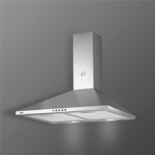 Kaff -   META 60 - Stainless Steel - Stainless Steel - Chimney
