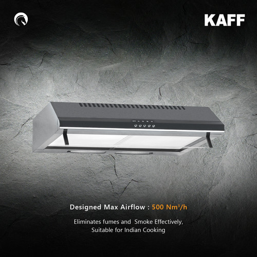 Kaff - EXPO MX 60 - Black - Aluminum Filter - Chimney