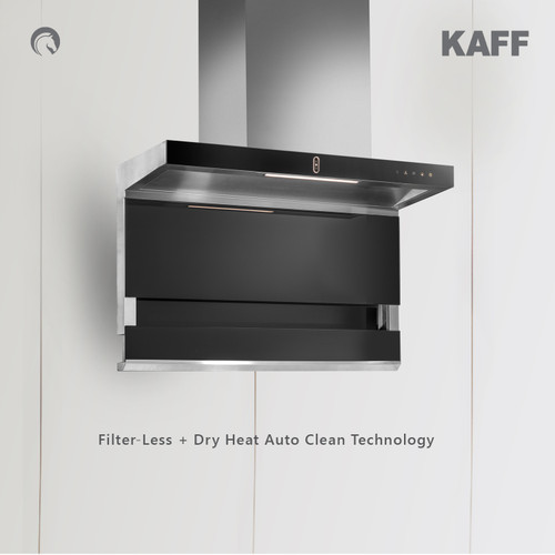 Kaff -  FALMARC DHC 90-A - Gesture Control - Filter-Less + Dry Heat Auto Clean Technology - Chimney