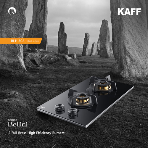 Kaff  Hobs -  HBR 784C - 2 Brass burners with Auto Electric Ignition