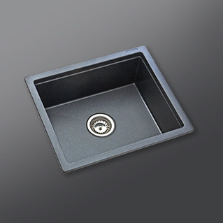 Kaff Sink - KSG 16 SB BG - Single bowl granite sink