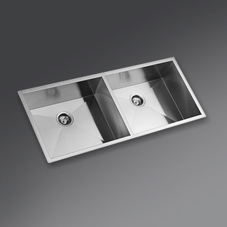 Kaff Sink -  KS 116 DB (R0) - Stainless steel - double bowl