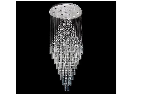 Elegance Series - Crystal Pencil Chandelier