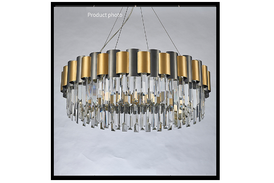 Elegance Series - Rainbow Crystal Chandelier
