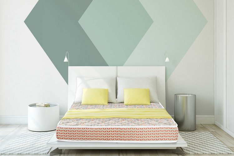Kurlon Kalamkari 6inch Foam mattress
